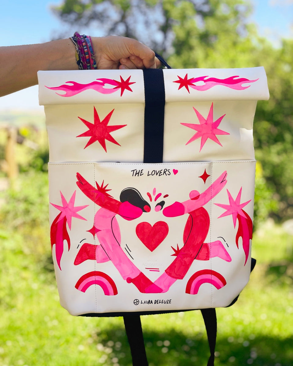 Painting the Hajo Backpack with Laura Deleuze