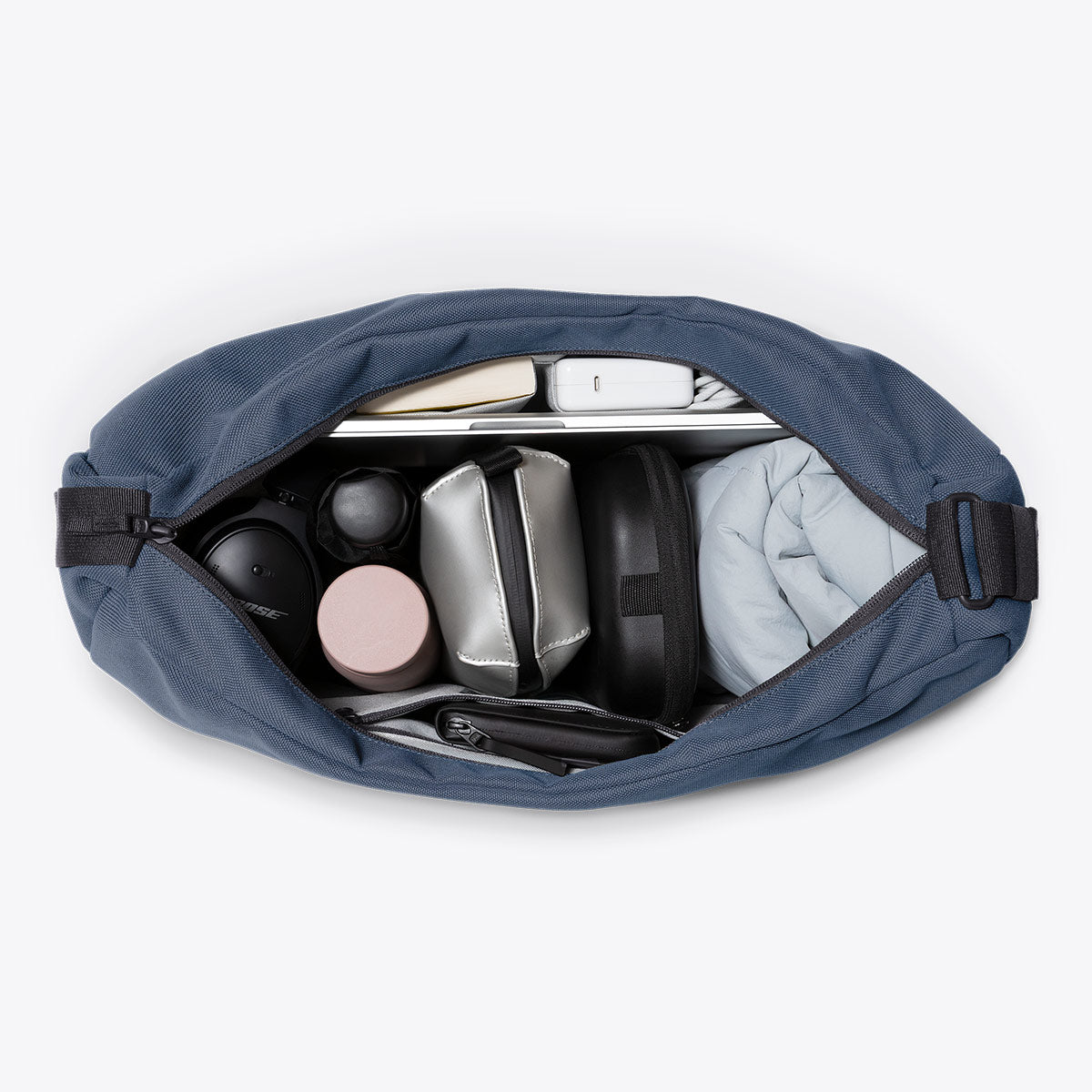 Adam Half-Moon Bag - Dark Navy / Medium