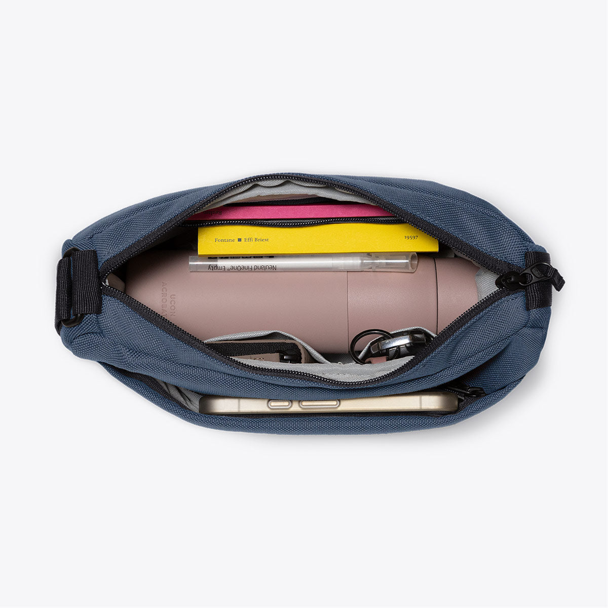 Adam Half-Moon Bag - Dark Navy / Mini
