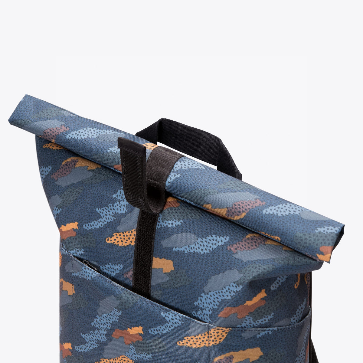 Hajo Roll-Top Backpack - Brava Fabrics Artwork / Medium