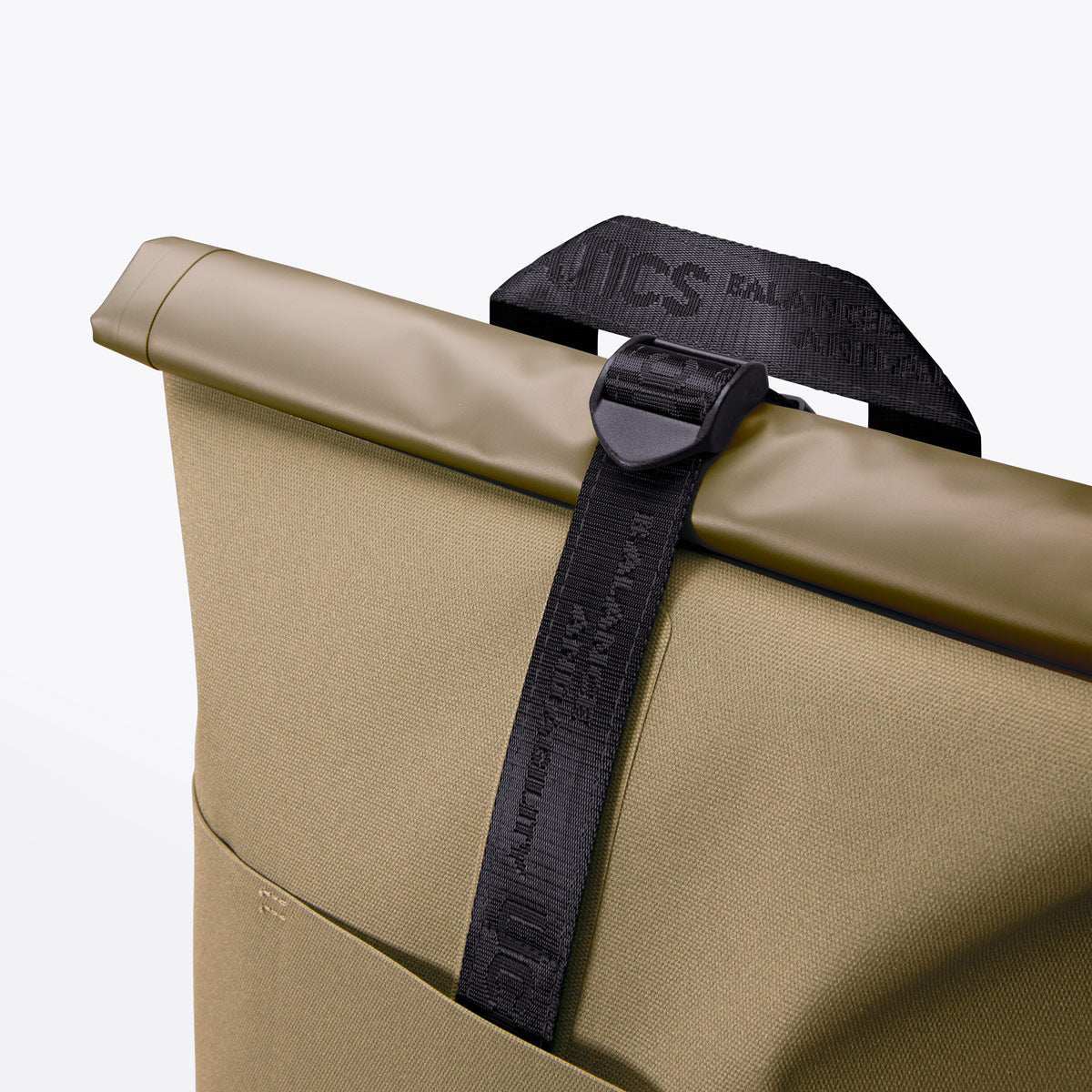 Hajo Roll-Top Backpack - Olive Reflective / Medium