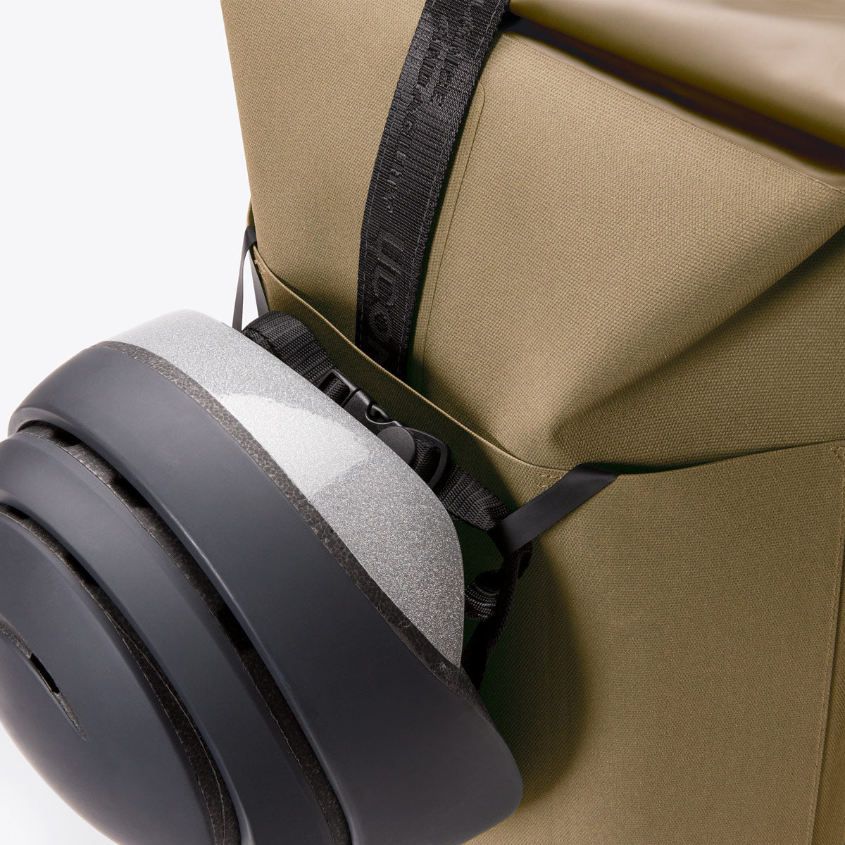 Hajo Roll-Top Backpack - Olive Reflective / Medium