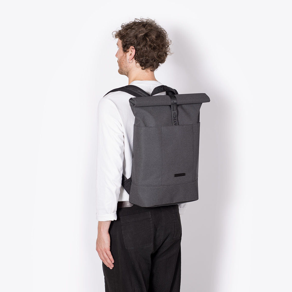 Hajo Roll-Top Backpack - Asphalt Reflective / Medium