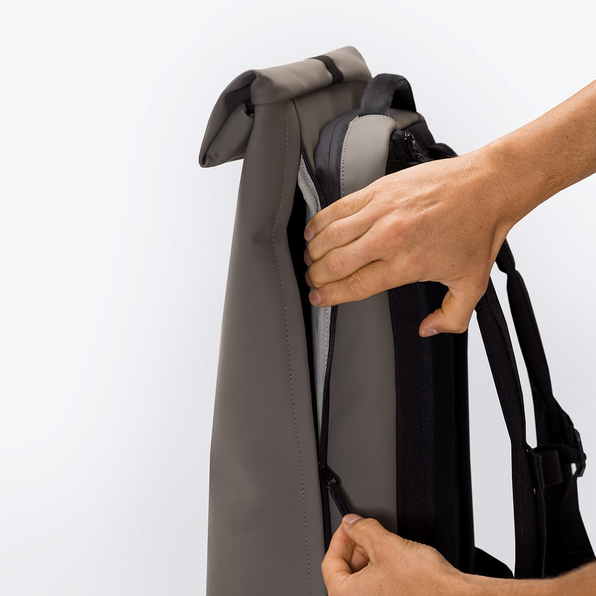 Hajo Pro Roll-Top Backpack - Dark Grey