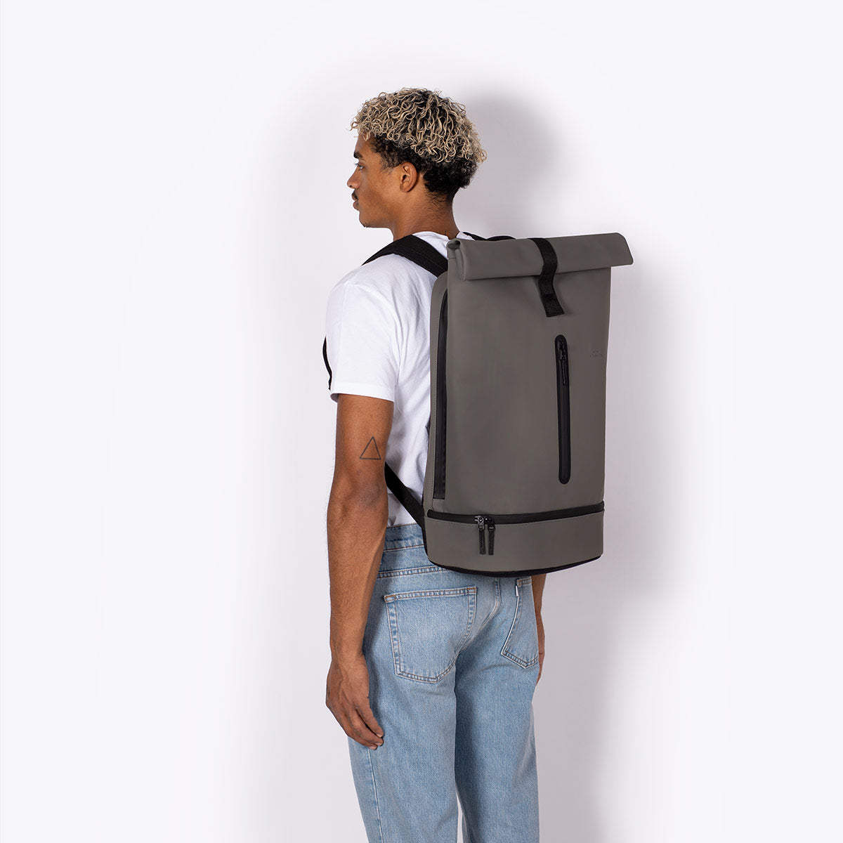 Hajo Pro Roll-Top Backpack - Dark Grey