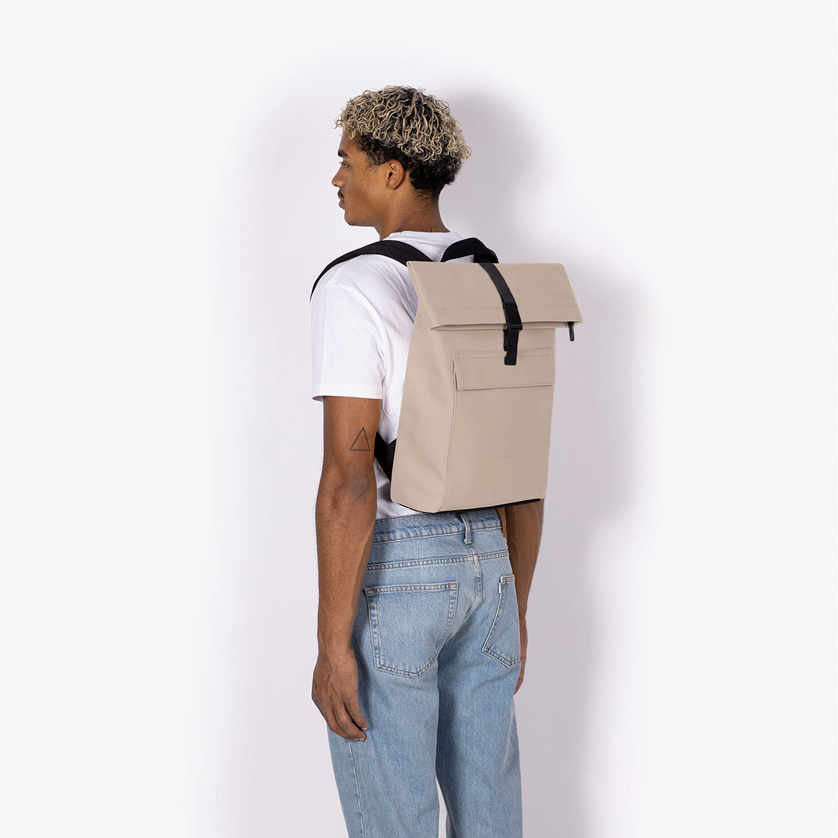 Jannik Roll-Top Backpack - Sand / Mini