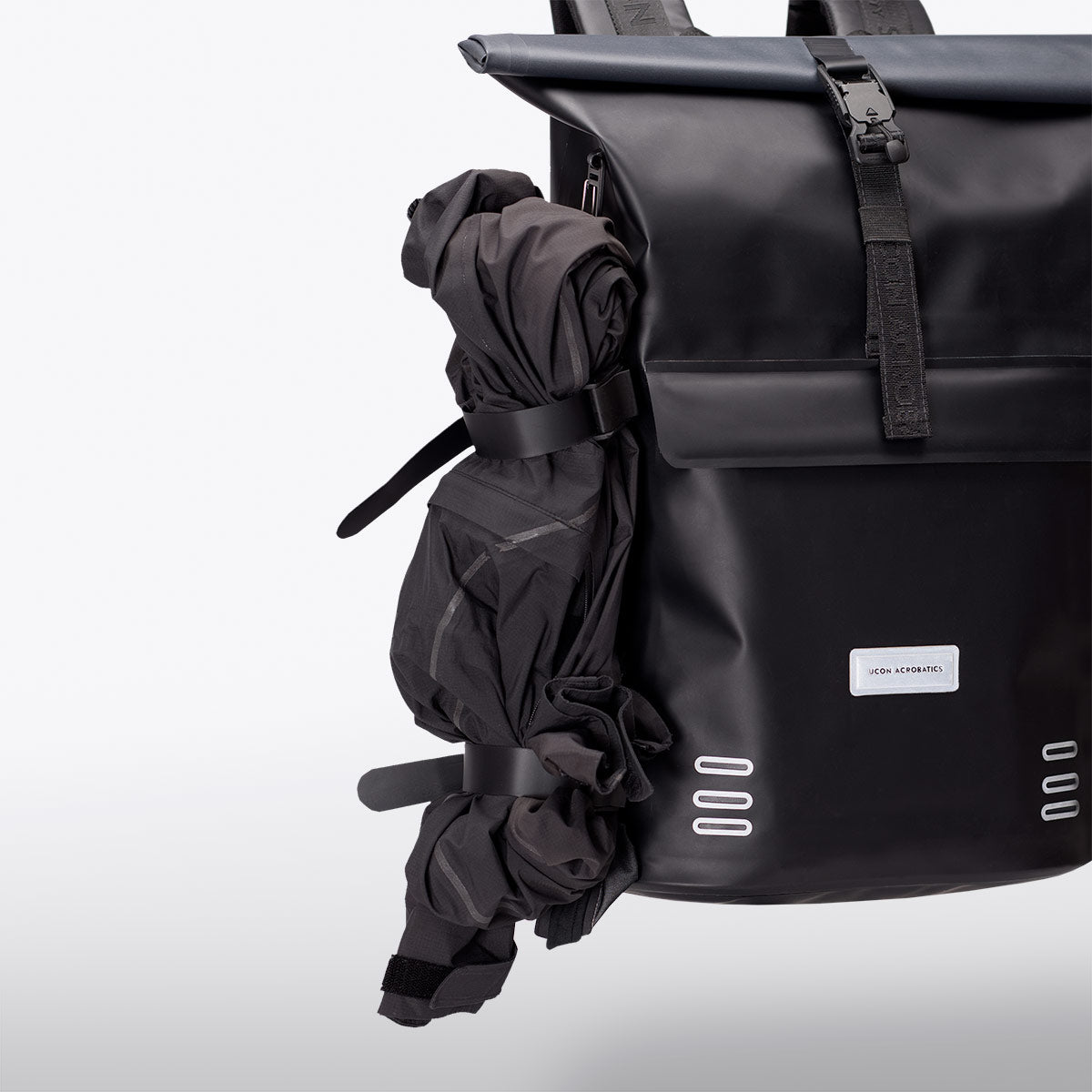 Jasper Roll-Top Backpack - Black / Medium