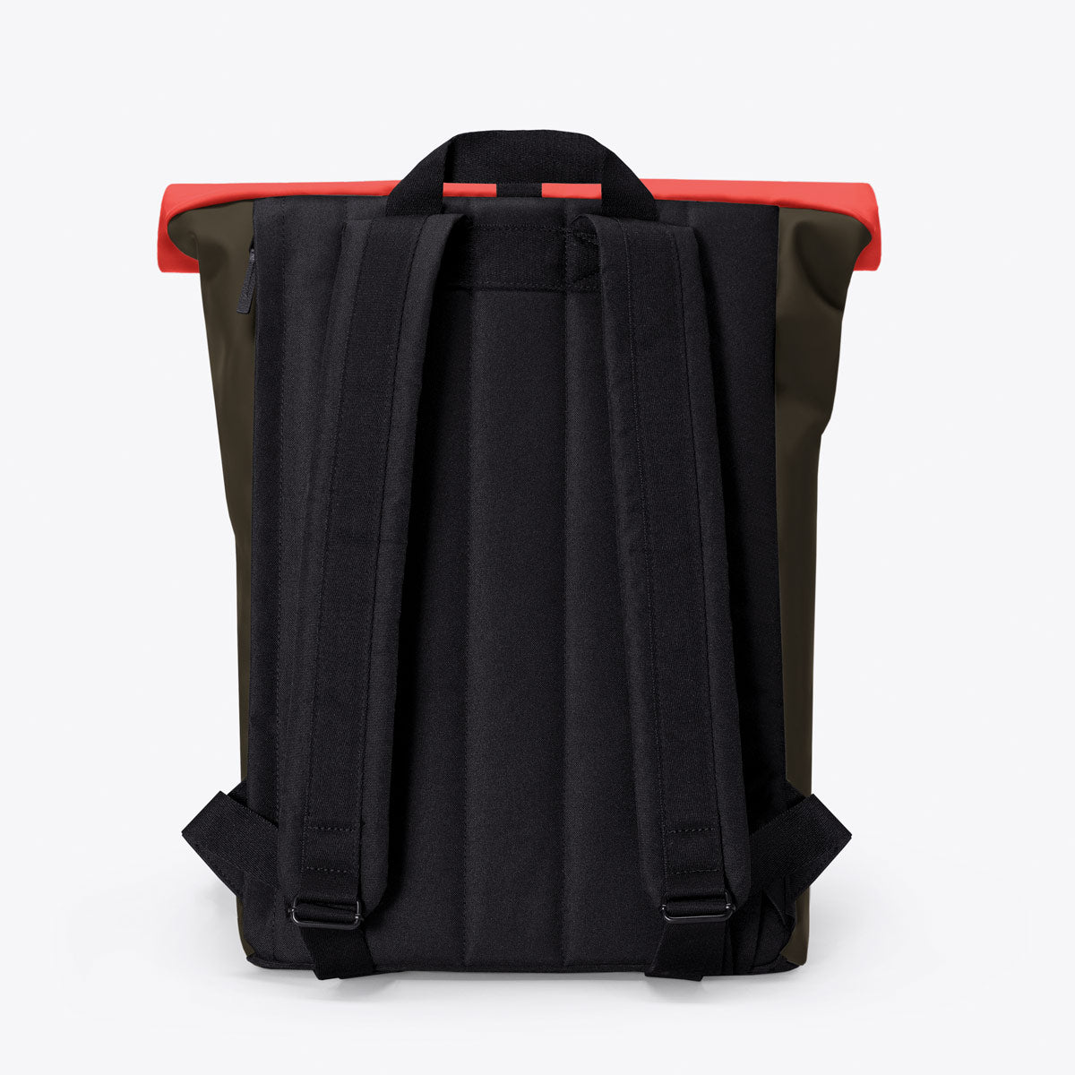Jasper Roll-Top Backpack - Olive - Light Almond / Medium