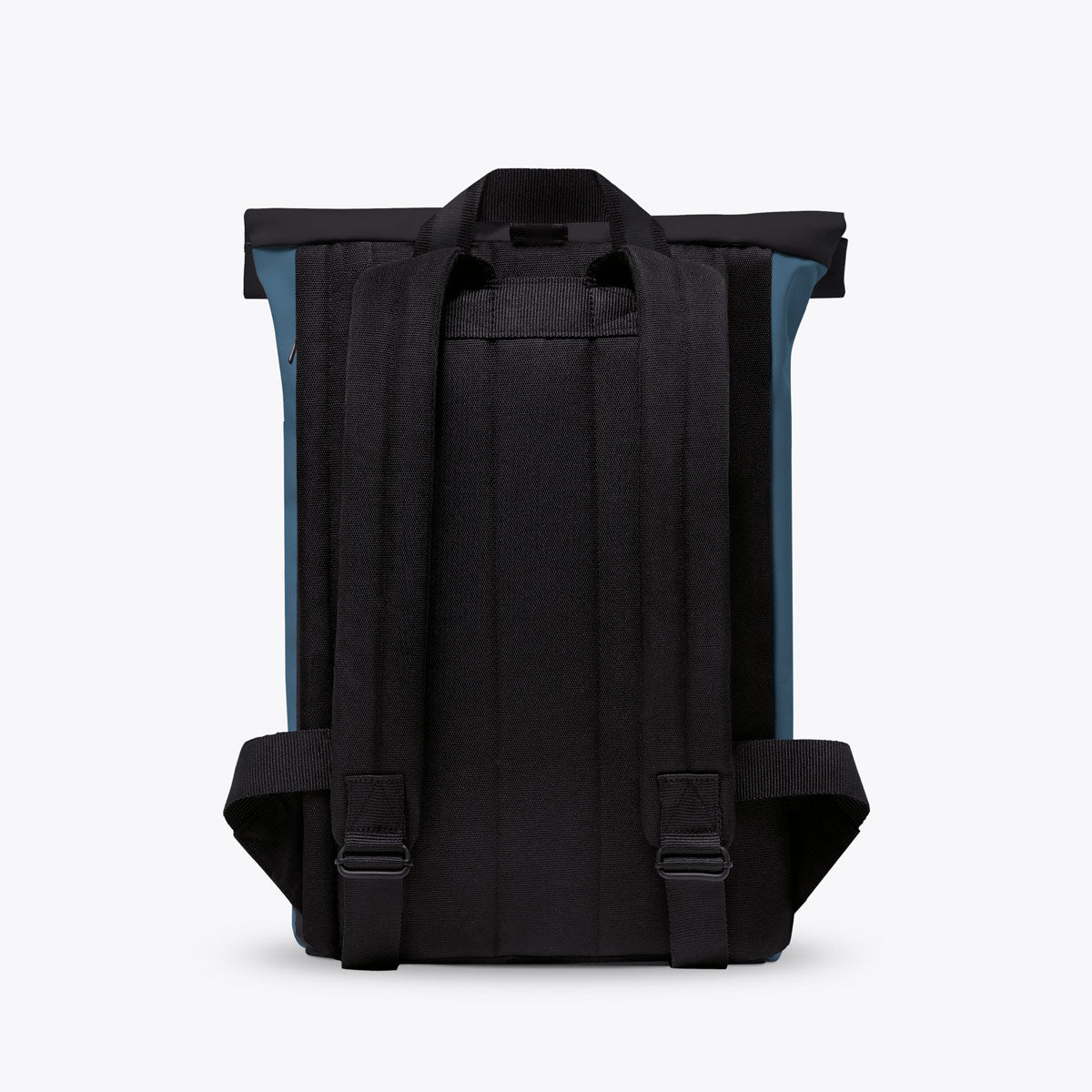 Jasper Roll-Top Backpack - Petrol - Black / Mini