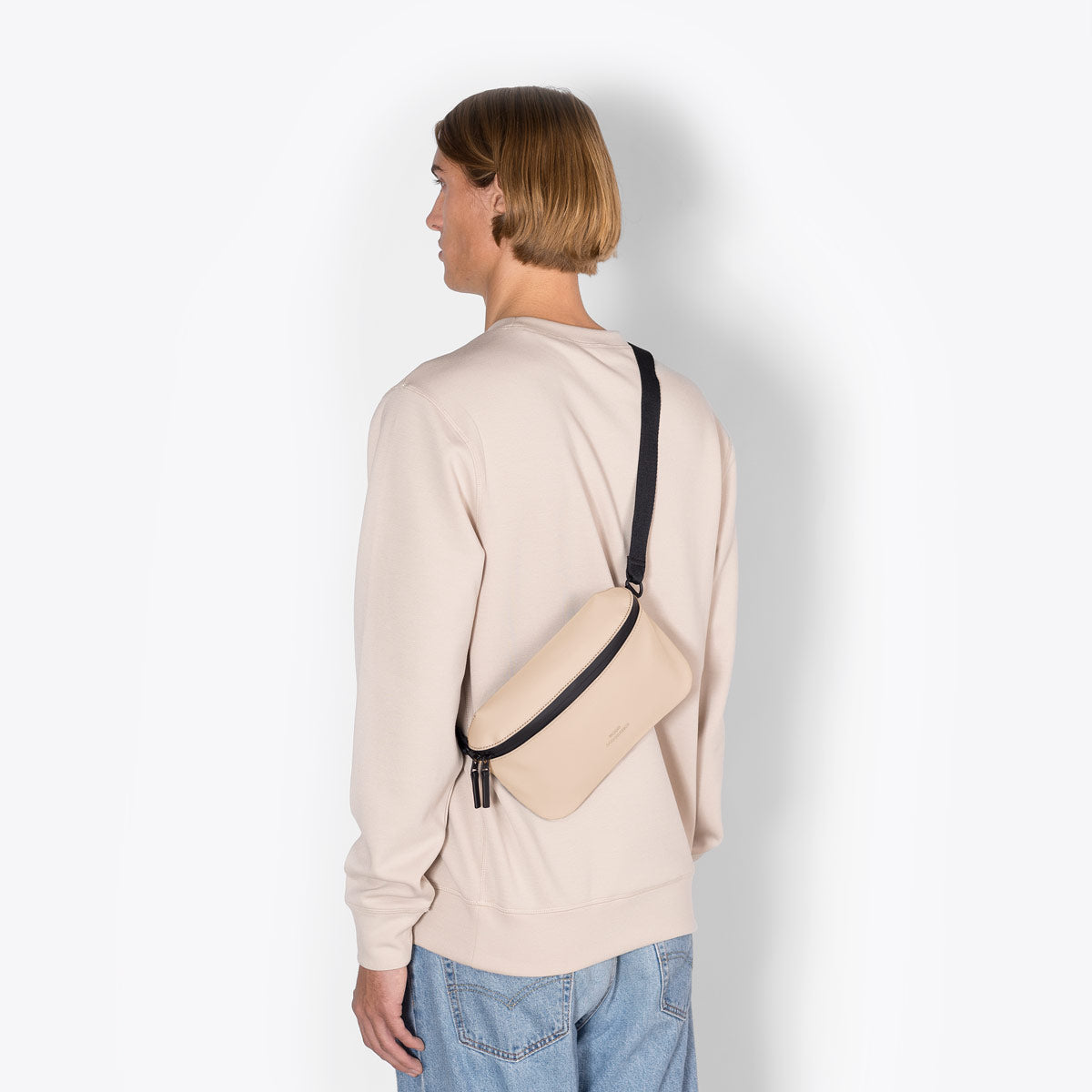 Jona Crossbody Bag - Light Almond / Large
