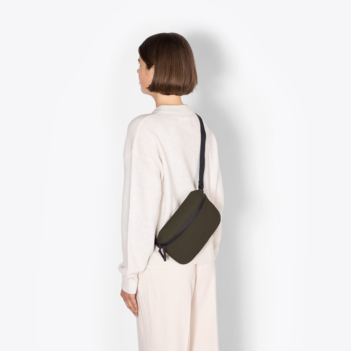 Jona Crossbody Bag - Olive / Large