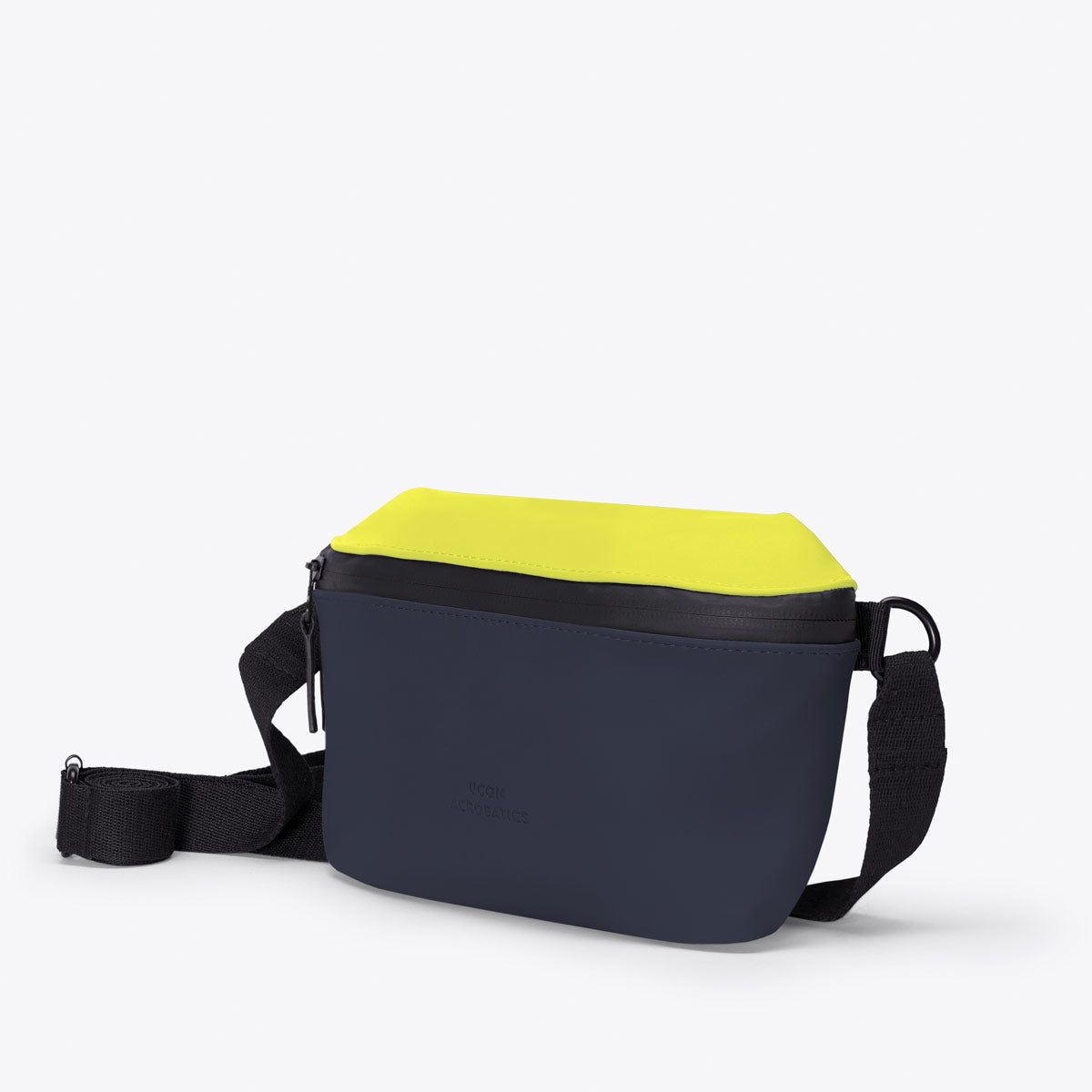 Jona Crossbody Bag - Acid Lime - Dark Navy / Medium
