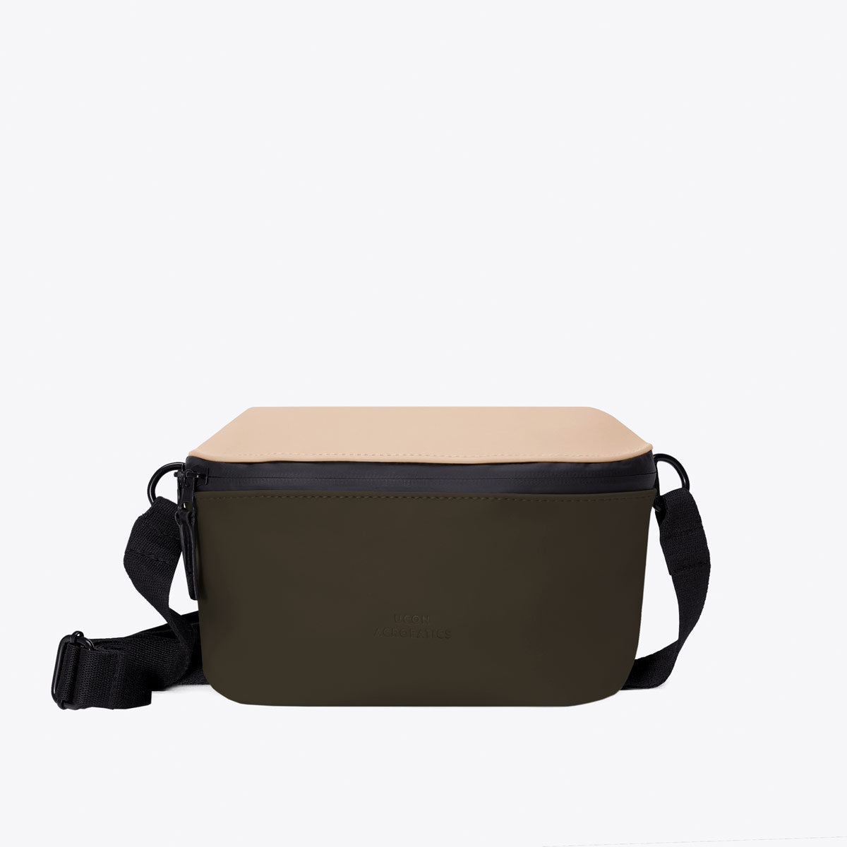 Jona Crossbody Bag - Light Almond - Olive / Medium