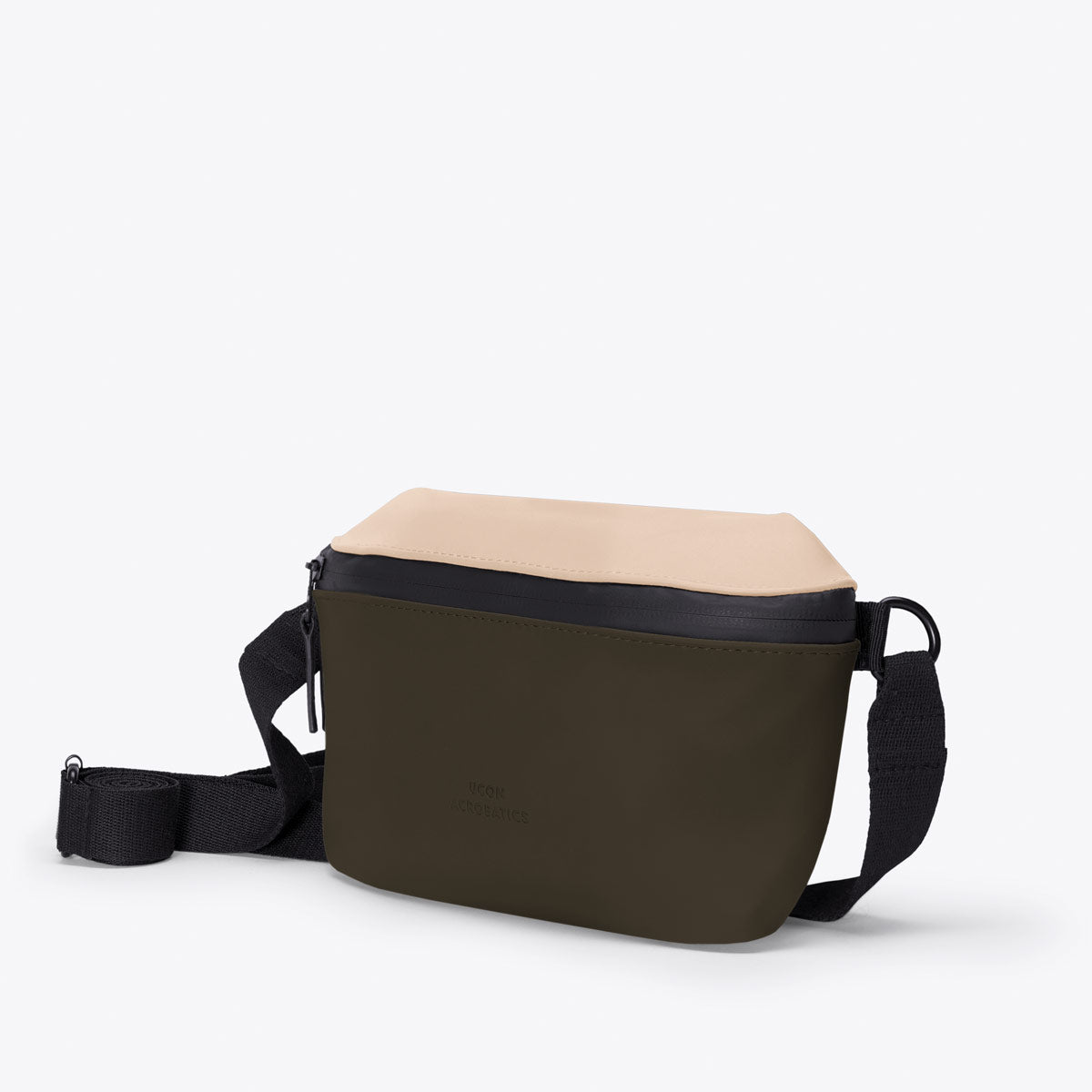Jona Crossbody Bag - Light Almond - Olive / Medium