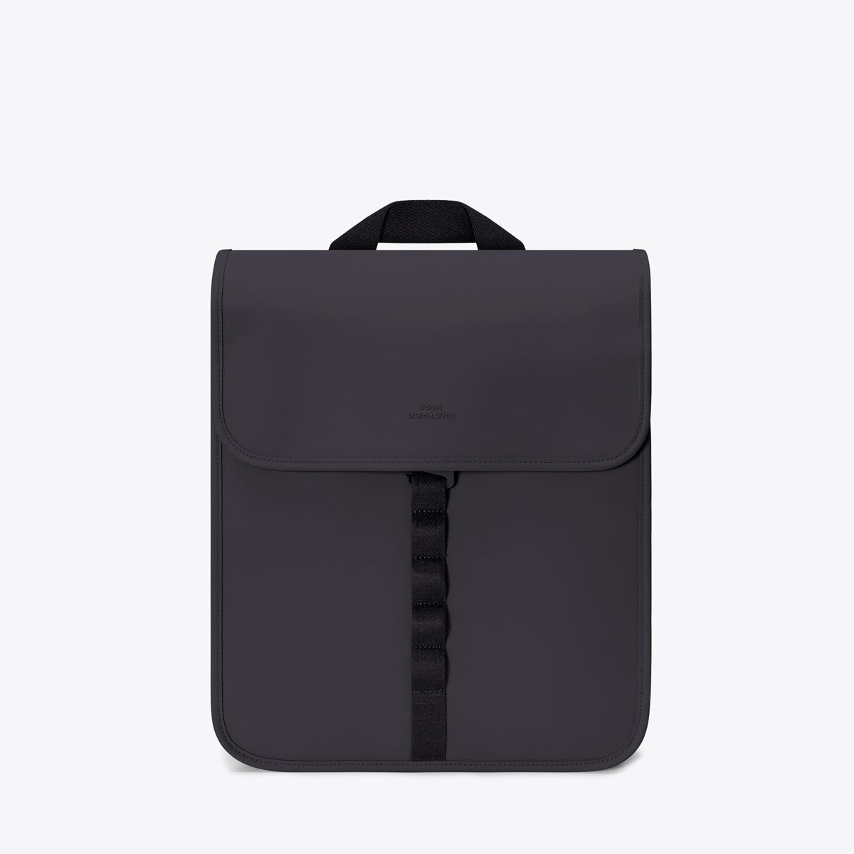 Kumo Flap-Top Backpack - Black