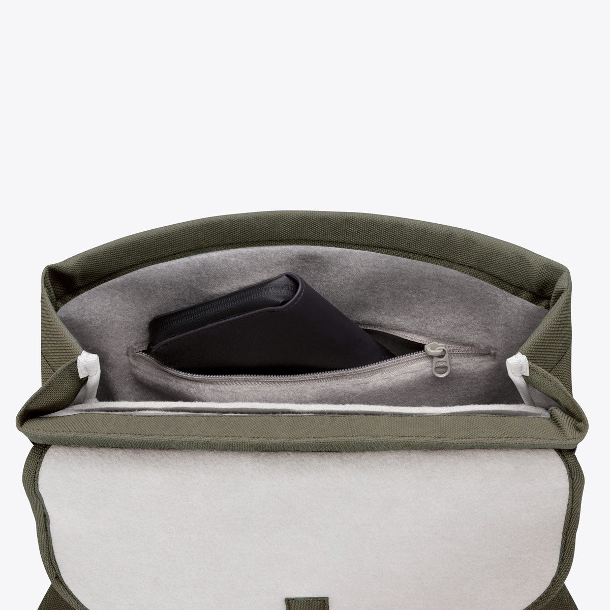 Mion Flap-Top Backpack - Olive