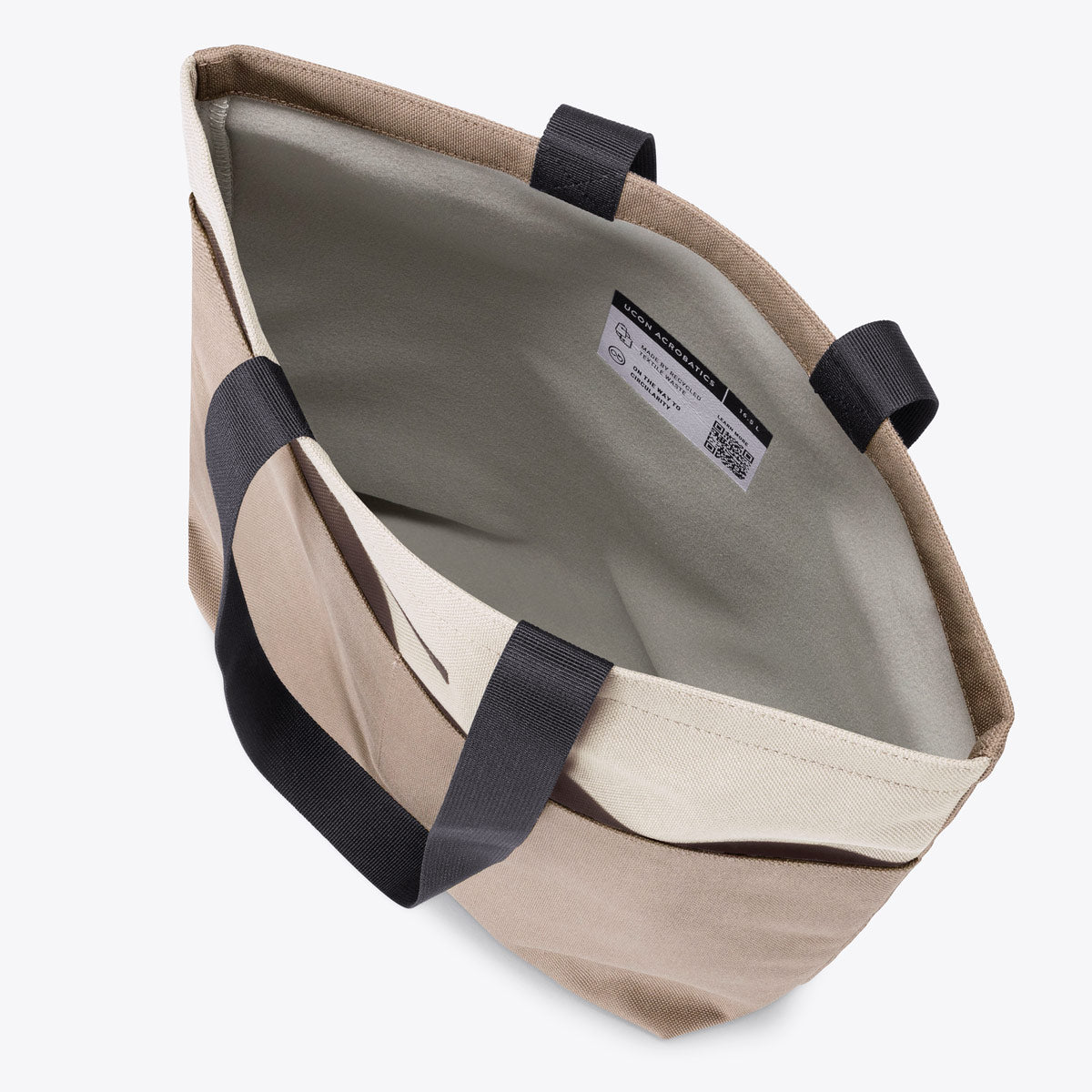 Noah Tote Bag - Dark Sand - Light Sand