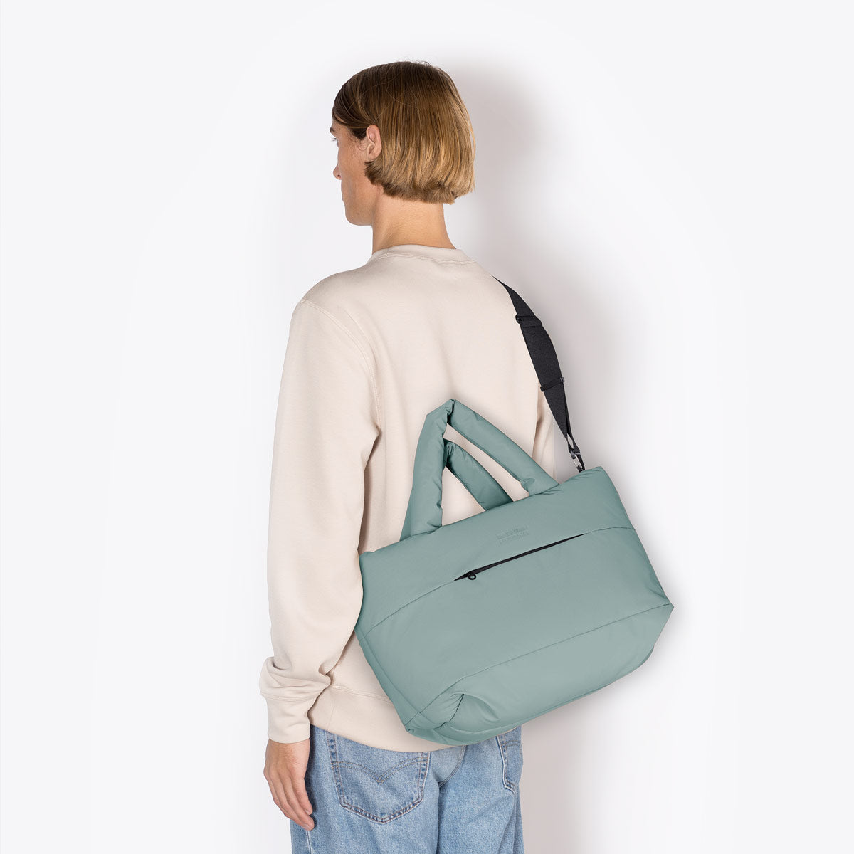 Olivia Puffy Bag - Pine Green / Medium