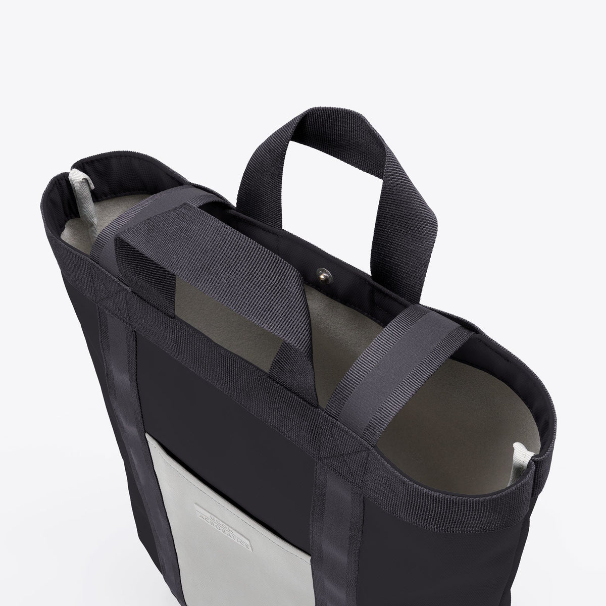 Ruben Tote Bag - Black - Grey