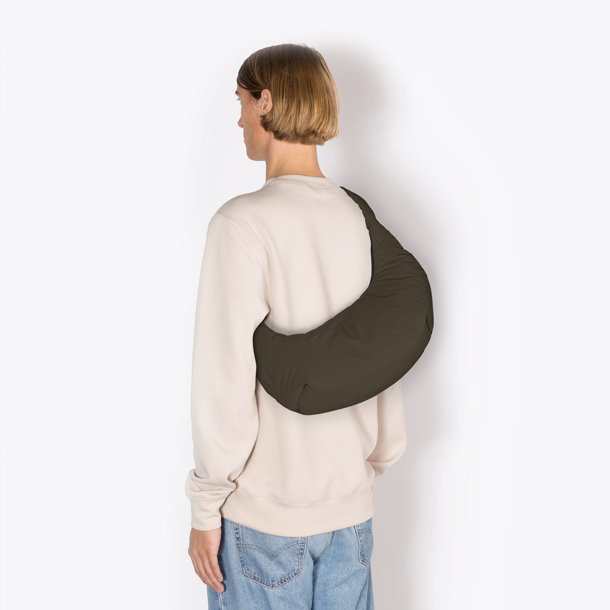 Shota Puffy Bag - Olive / Medium