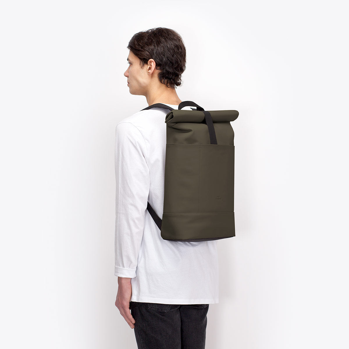 Hajo Roll-Top Backpack - Olive / Medium