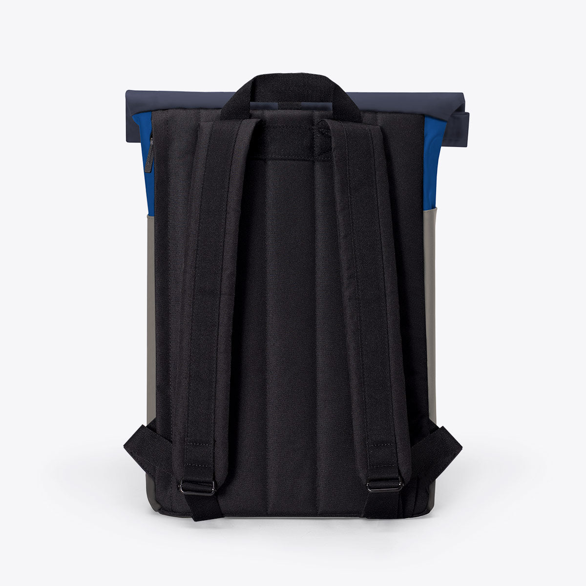 Hajo Roll-Top Backpack - Royal Blue - Dark Grey / Medium