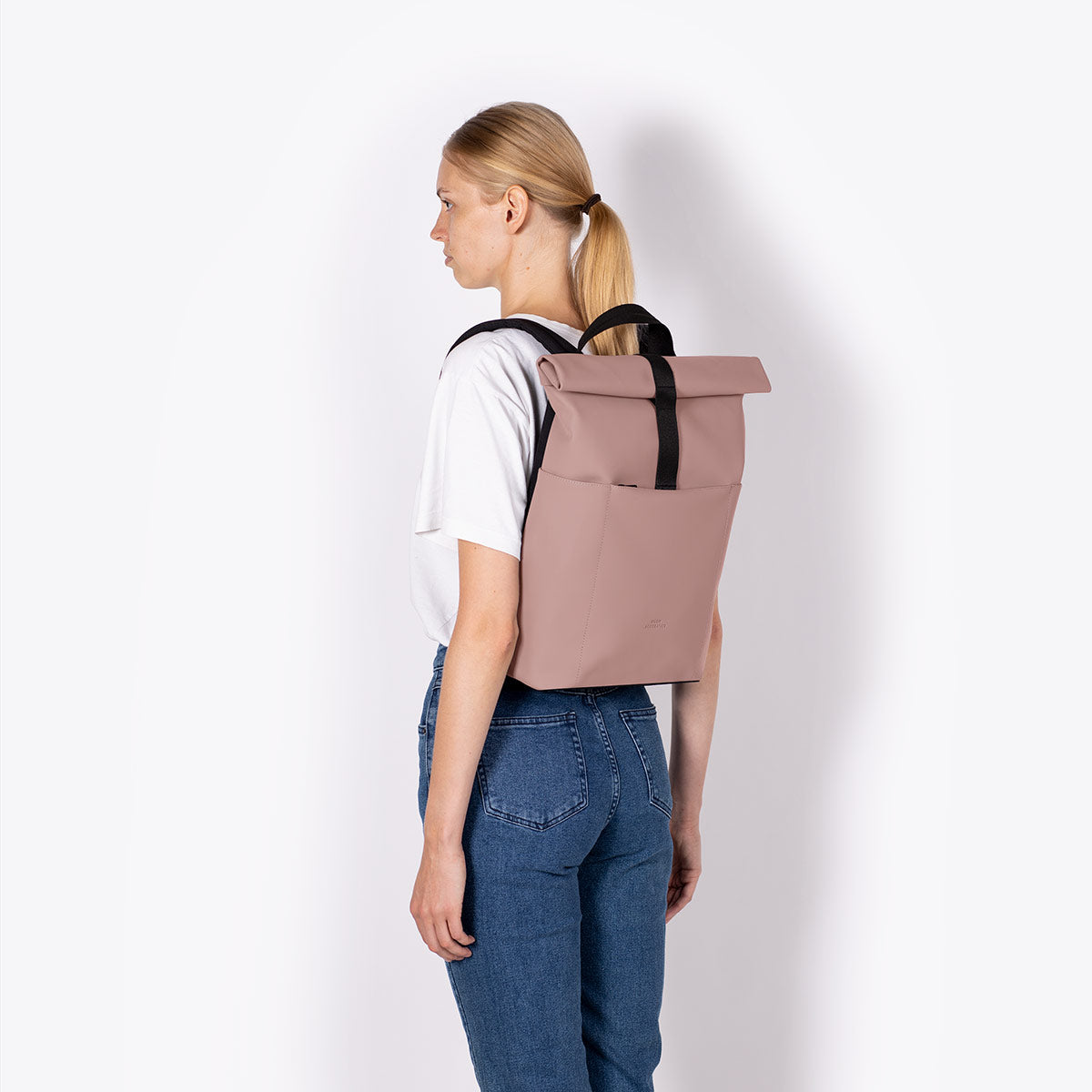 Hajo Roll-Top Backpack - Rose / Mini